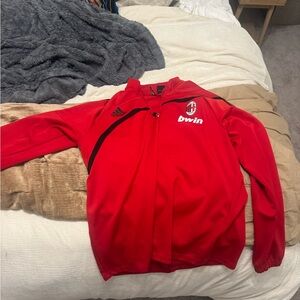 Adidas Red AC Milan Track Jacket